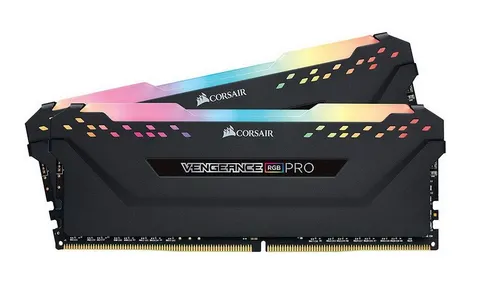 Corsair память DDR4 Vengeance RGB 32GB /3200(2X16GB) черный CL16