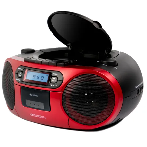 Radiomagnetofon Aiwa Boombox BBTC- 550RD Bluetooth Czerwony
