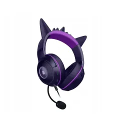 Słuchawki przewodowe z mikrofonem Razer Kraken Kitty V2 Pokémon Gengar Edition Nauszne Fioletowy