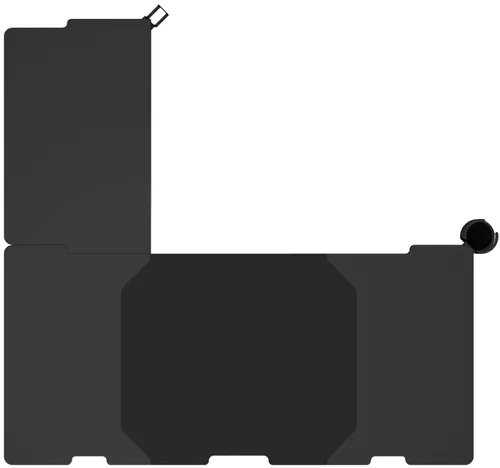 Biurko gamingowe narożne GENESIS Holm Modular 160 Czarny