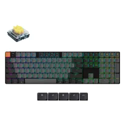 Klawiatura KEYCHRON K5 QMK Wireless Banana Switch Czarno-szary