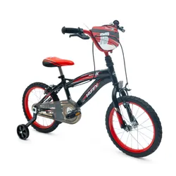 Rower dziecięcy HUFFY Moto X 16 cali dla chłopca Czarny
