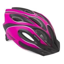 Kask rowerowy Author Skiff różowo-czarny