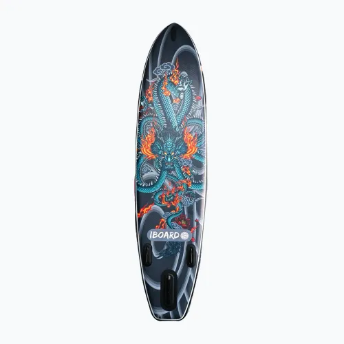 SUP доска iBoard Black Tiger 11'