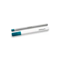 Słomka filtrująca do wody LifeStraw Stainless Steal Sip - laguna teal