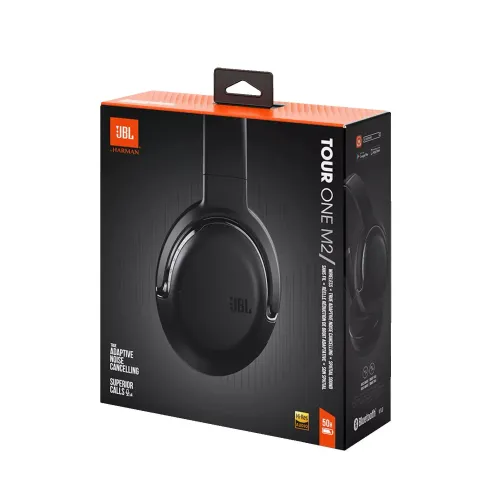 Słuchawki bezprzewodowe JBL Tour One M2 Nauszne Bluetooth 5.3 Czarny