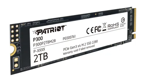 Dysk Patriot P300 2TB M.2 PCIe Gen 3 x4