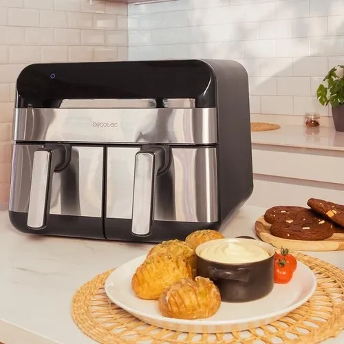 Air Fryer Frytownica CECOTEC Cecotec Cecofry Advance 9000 Inox 9l 8 automatycznych programów