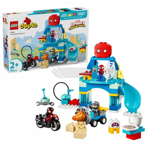 LEGO Duplo 10464 Kryjówka Pajęczej Drużyny, zestaw klocków 2+