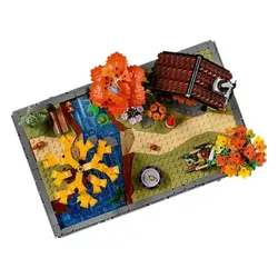 LEGO Icons 11372 Jesienny ogród z chatką