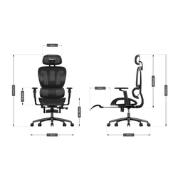 Fotel HUZARO Combat 7.9 Czarny