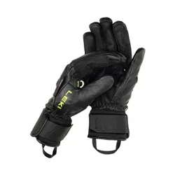 Rękawice narciarskie męskie LEKI WCR Venom Speed 3D black ice/lemon