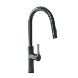 Bateria Globalo Divio Antracytowy Mosiądz/Pvd