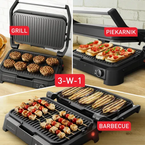 Grill elektryczny Tefal SuperGrill GC520D 800cm2