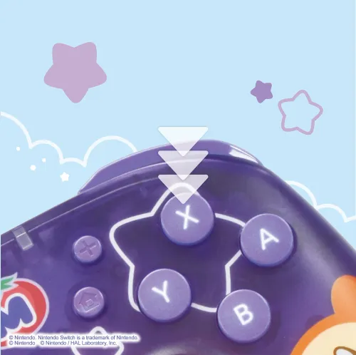 Pad Hori Wireless HORIPAD Turbo Kirby and Waddle Dee do Nintendo Switch 2 Bezprzewodowy