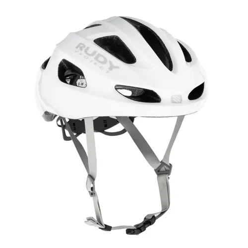 Kask rowerowy Rudy Project Strym Z white shiny
