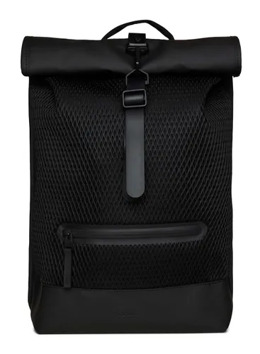 Рюкзак для велоспорта Rains Rolltop Rucksack Mesh-black