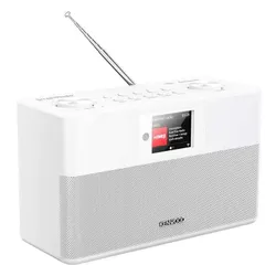 Radioodbiornik Kenwood CR-ST100S-W Radio FM DAB+ Internetowe Bluetooth Biały