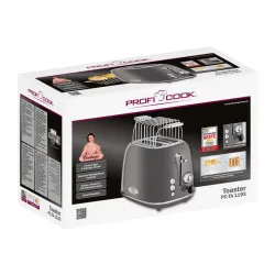 Toster ProfiCook PC-TA 1193 Ruszt do bułek Rozmrażanie 815W