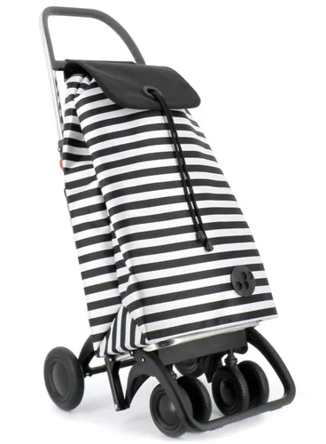 Wózek na zakupy składany Rolser I-Max 4 LT Tour Marina - white / black