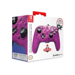 Геймпад PDP Faceoff Deluxe к Nintenк Switch Проводной camo Фиолетовый