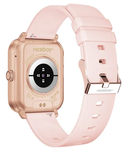 Smartwatch NICEBOY Watch 4 Lite Różowo-złoty