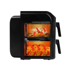 Air fryer Tesla AirCook DualZone Q670 XXL 2800W 5,5l