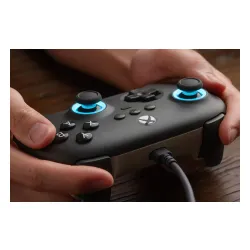 Pad 8BitDo Ultimate C Wired do PC, Xbox Przewodowy Ciemnoszary