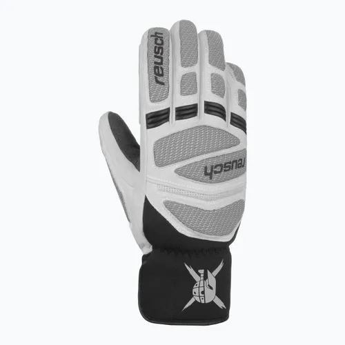 Rękawice narciarskie męskie Reusch Worldcup Warrior DG white/glacier