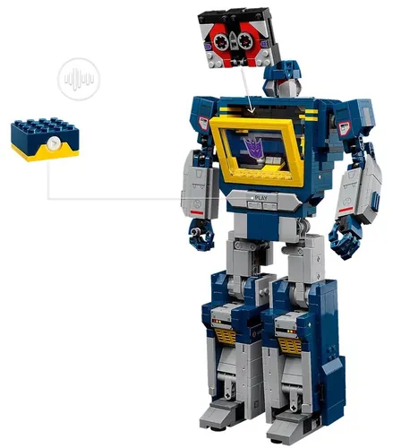 LEGO 10358 ICONS Transformers: Soundwave