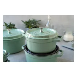 STAUB La Cocotte 6,7 l - garnek żeliwny z pokrywką
