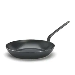DE BUYER Blue Carbon 32 cm - patelnia ze stali węglowej
