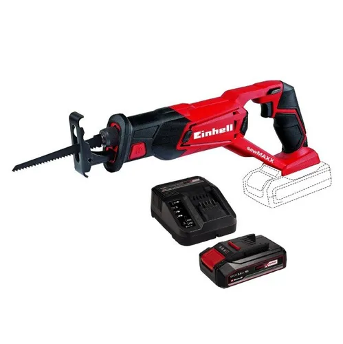 Piła szablasta EINHELL TE-AP 18 Li Solo + Akumulator EINHELL 4512097 2.5 Ah 18V + Ładowarka