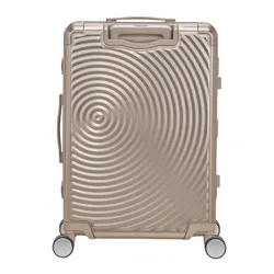 Walizka średnia American Tourister Soundbox Alu - bronze