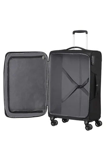 American Tourister Crosstrack Orta Bavul-Siyah / Gri