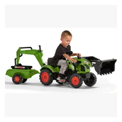 Falk Traktor z Przyczepą CLAAS Arion Backhoe ŁYŻKA + Ładowarka Od 2 Lat