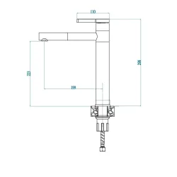 Bateria Alveus Zina 1129058 Biały Mosiądz