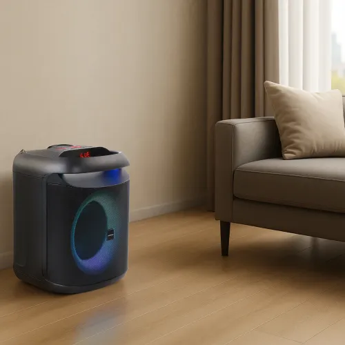 Power Audio Zehnder Party Box PB400 40W Mikrofon Bluetooth Czarny