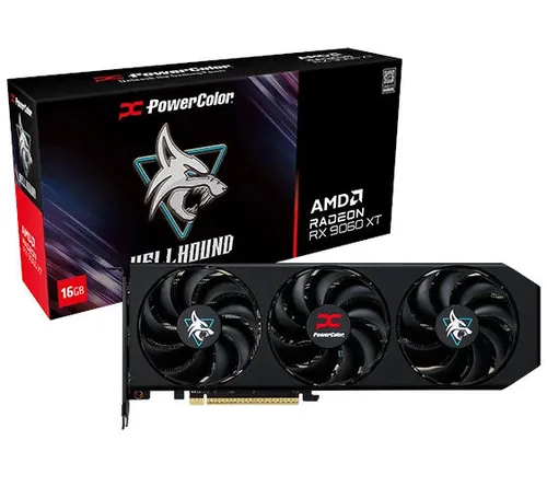 Karta graficzna POWERCOLOR Radeon RX 9060 XT Hellhound 16GB