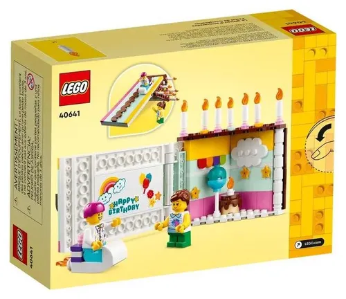 LEGO Okolicznościowe Tort urodzinowy 40641