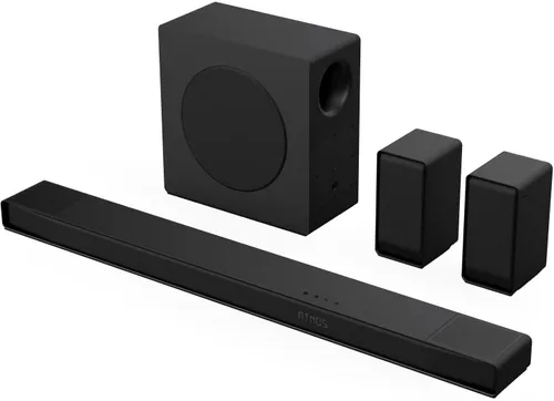 Soundbar HISENSE AX5140Q Czarny 5.1.4-kanałowy, Bezprzewodowy Subwoofer, HDMI eARC, BT, Głośniki Surround, Dolby Atmos