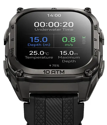 Smartwatch KOSPET Tank M4 Czarny