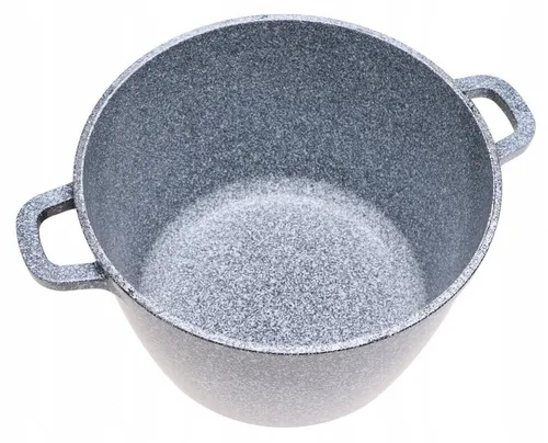 Garnek ceramiczny marmurowy kociołek głęboki wysoki 14l 32cm 9013