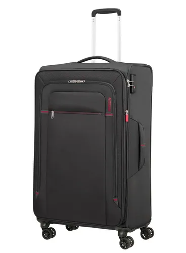 American Tourister Crosstrack Genişletilebilir Büyük Bavul-Gri / Kırmızı