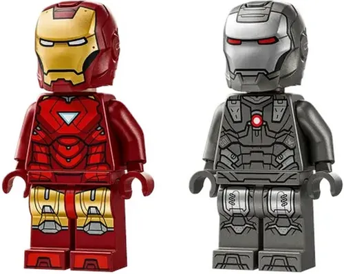 LEGO Marvel 76320 Iron Man i War Machine kontra drony Hammera