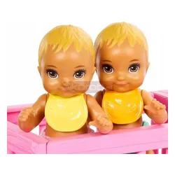 LALKA BARBIE SKIPPER KLUB OPIEKUNEK zestaw do zabawy OPIEKA NAD BLIŹNIAKAMI HXM99