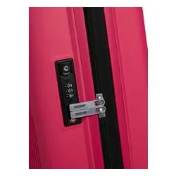 Walizka mała poszerzana American Tourister AeroStep - pink flash