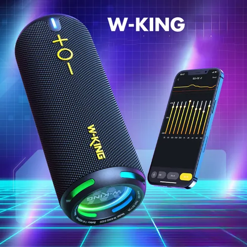 Głośnik mobilny W-KING D320 Czarny