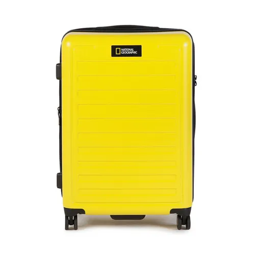 Средний жесткий чемодан National Geographic Cruise N164HA.60.68 Yellow 68