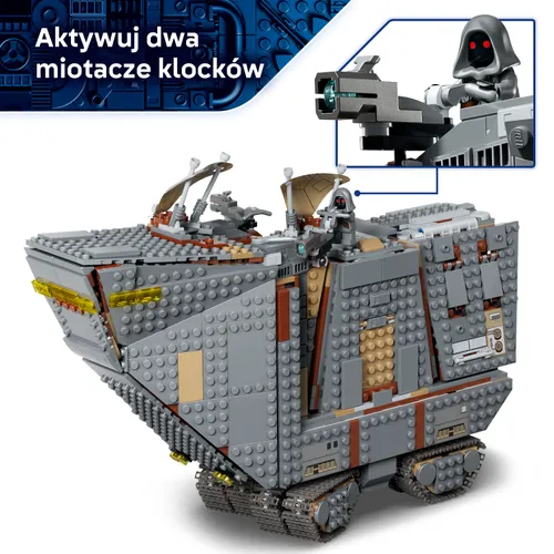 LEGO 75453 Star Wars: Мандалорский песчаный краулер джавов, набор кубиков 14+